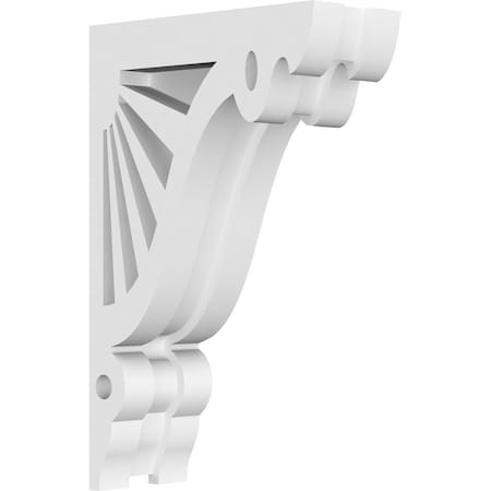 Ekena Millwork Marshall Architectural Grade PVC Corbel, 1 7/8"W X 4 1/2"D X 7"H CORP01X04X07MA